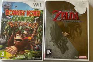 Juegos Wii: Donkey Kong y Zelda