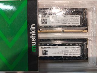 Mushkin 16GB DDR4-2400 SO-DIMM (2×8GB) Kit Memoria RAM