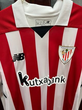 Camiseta Athletic Club usada por San José 17/18
