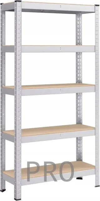 Set 2 Estanterías SONGMICS 30×75×150 cm acero 650 kg