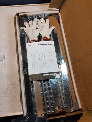 Set 2 Estanterías SONGMICS 30×75×150 cm acero 650 kg