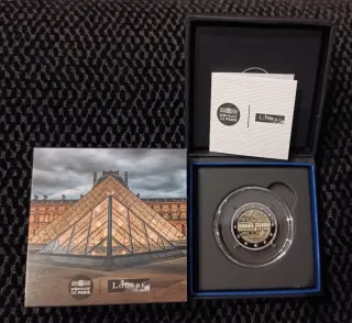Francia 2025 moneda 2€ Museo Louvre BE Proof