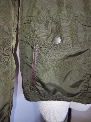 Cazadora reversible hombre marrón