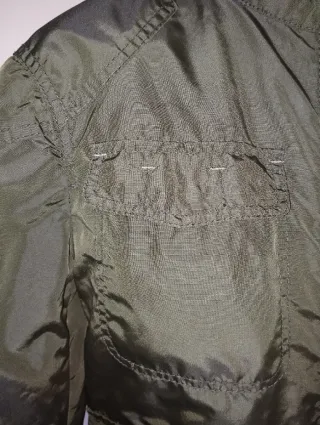 Cazadora reversible hombre marrón