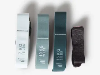 Juego 3 Bandas Elásticas Fitness Domyos