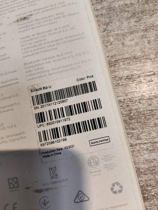 Amazfit Bip U Smartwatch Fitness Reloj Inteligente