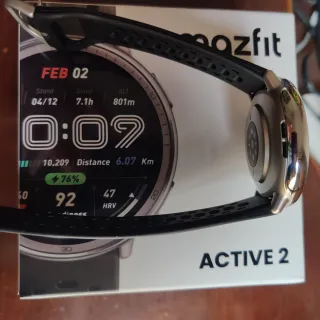 Smartwatch Amazfit Active 2 Nero/Argento
