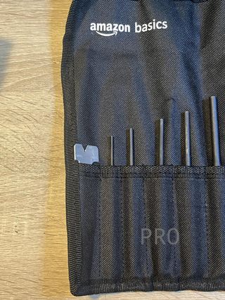 Juego de cinceles y punzón de acero Amazon Basics