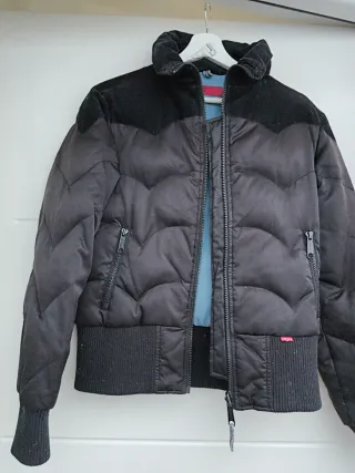 Chaqueta Levis Mujer Negra