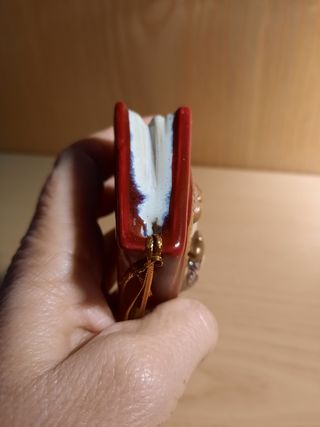 Decorazione Natalizia libro di ceramica