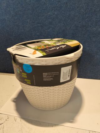 Maceta Colgante LECHUZA NIDO Cottage Blanca