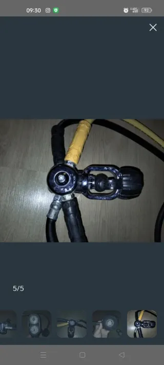 Regulador de buceo Apex