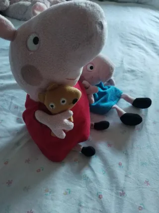 Peppa Pig y George Peluches