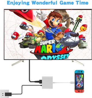 Adaptador Tipo-C a HDMI/USB/Tipo-C