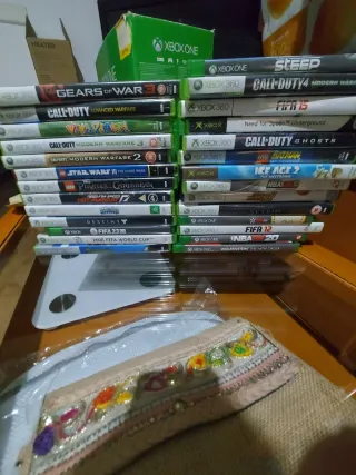 27 Lote Videojuegos Xbox 360 y One
