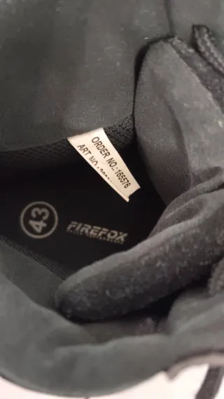 Botas Moto Firefox Negras