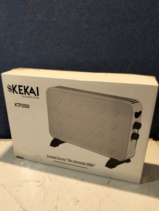 Calefactor eléctrico 2000W convector Kekai Slim KTP2000 para hogar