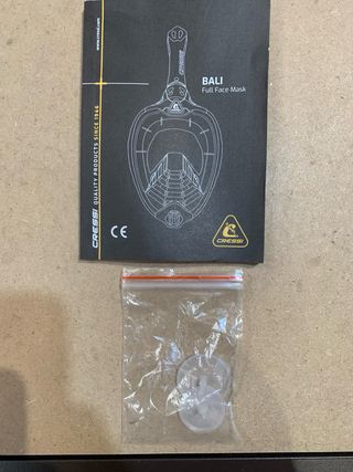Máscara Snorkel Cressi Bali Talla L/XL