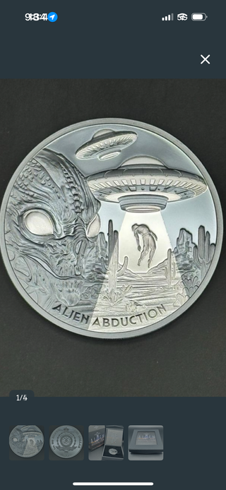 Onza Plata Pura - Abducción Alienígena