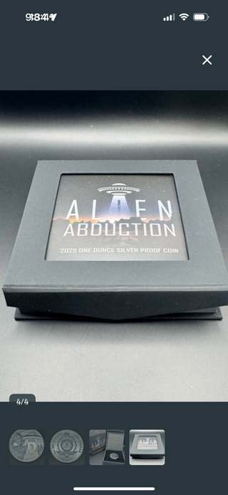 Onza Plata Pura - Abducción Alienígena