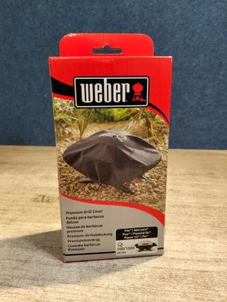 Weber Copertura Premium per barbecue serie Q100/1000, traspirante