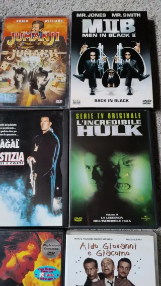 Lotto DVD Film Azione Avventura Commedia