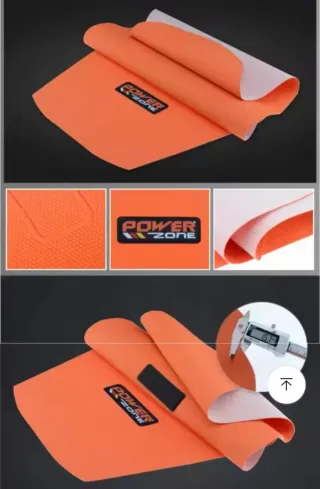 Funda asiento moto Enduro/Cross Azul/Naranja