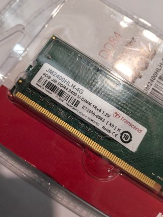 Memoria RAM DDR4 4GB 2400MHz Transcend JetRam