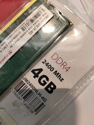 Memoria RAM DDR4 4GB 2400MHz Transcend JetRam