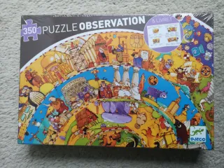 Puzzle Djeco 350 piezas Observación Historia