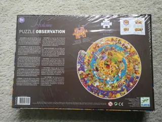 Puzzle Djeco 350 piezas Observación Historia