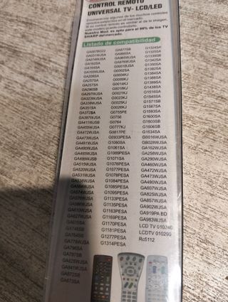 Mando TV compatible con SHARP®