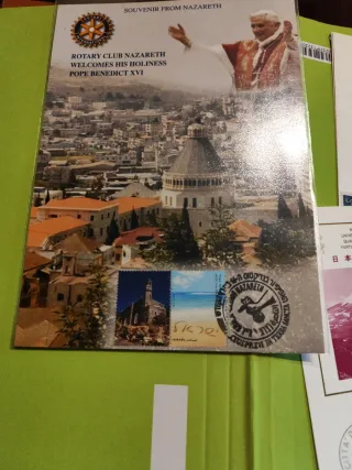 Lote Sellos Vaticano Papa Francisco Benedicto XVI