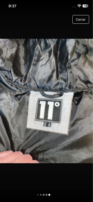 Plumífero 11 Degrees Gris