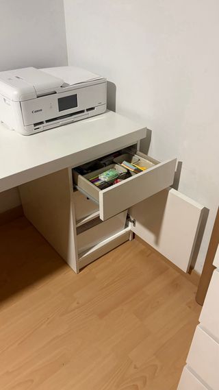 Scrivania Bianca Malm Ikea