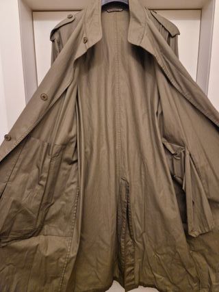 Impermeabile Zani Uomo Cotone Verde Oliva