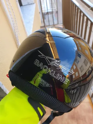 Casco Moto Negro XPRO BACKLINE Talla M