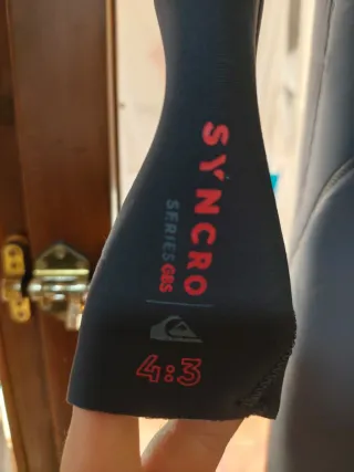 Neopreno Quiksilver 4:3 Talla LS