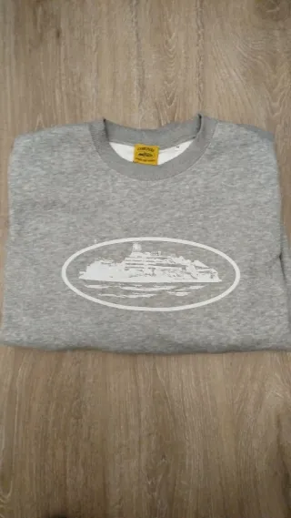 Corteiz Alcatraz Grey Original Streetwear Sweatshi