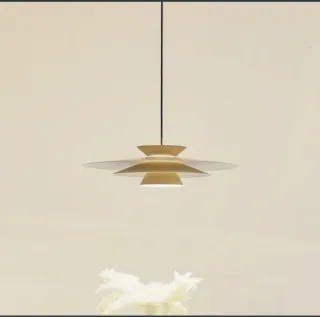 Lámpara Colgante Diseño Beige