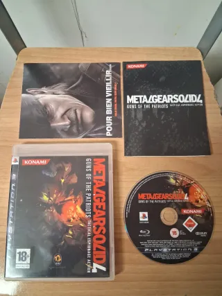 PS3 Metal Gear Solid 4: Guns of the Patriots
