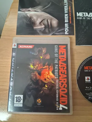 PS3 Metal Gear Solid 4: Guns of the Patriots