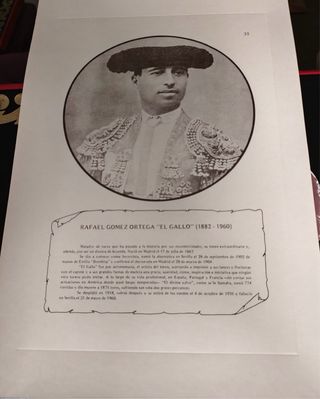 Colección de láminas taurinas