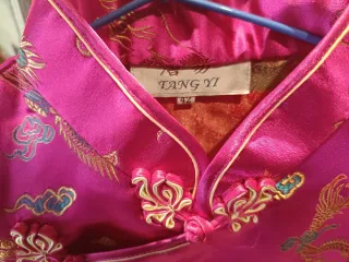 Vestido Chino Tradicional Mujer