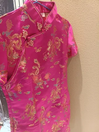 Vestido Chino Tradicional Mujer