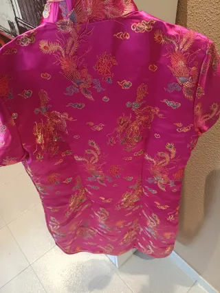 Vestido Chino Tradicional Mujer