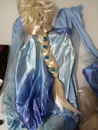 Vestito Elsa Frozen Carnevale Bambina