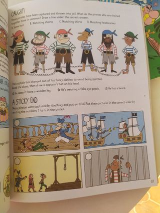 Pirate Activity Book