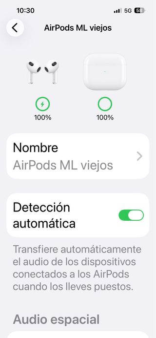 Airpods 3 - Caja y Auricular Izquierdo