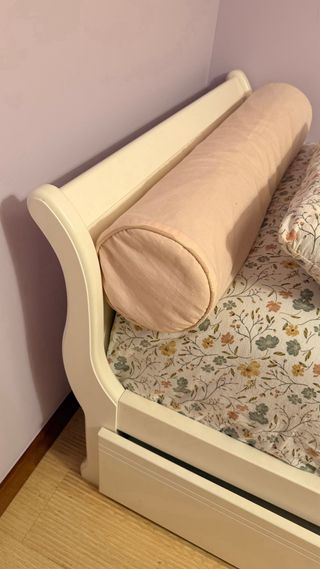 Cama individual de niña CALVO colchón 190x200